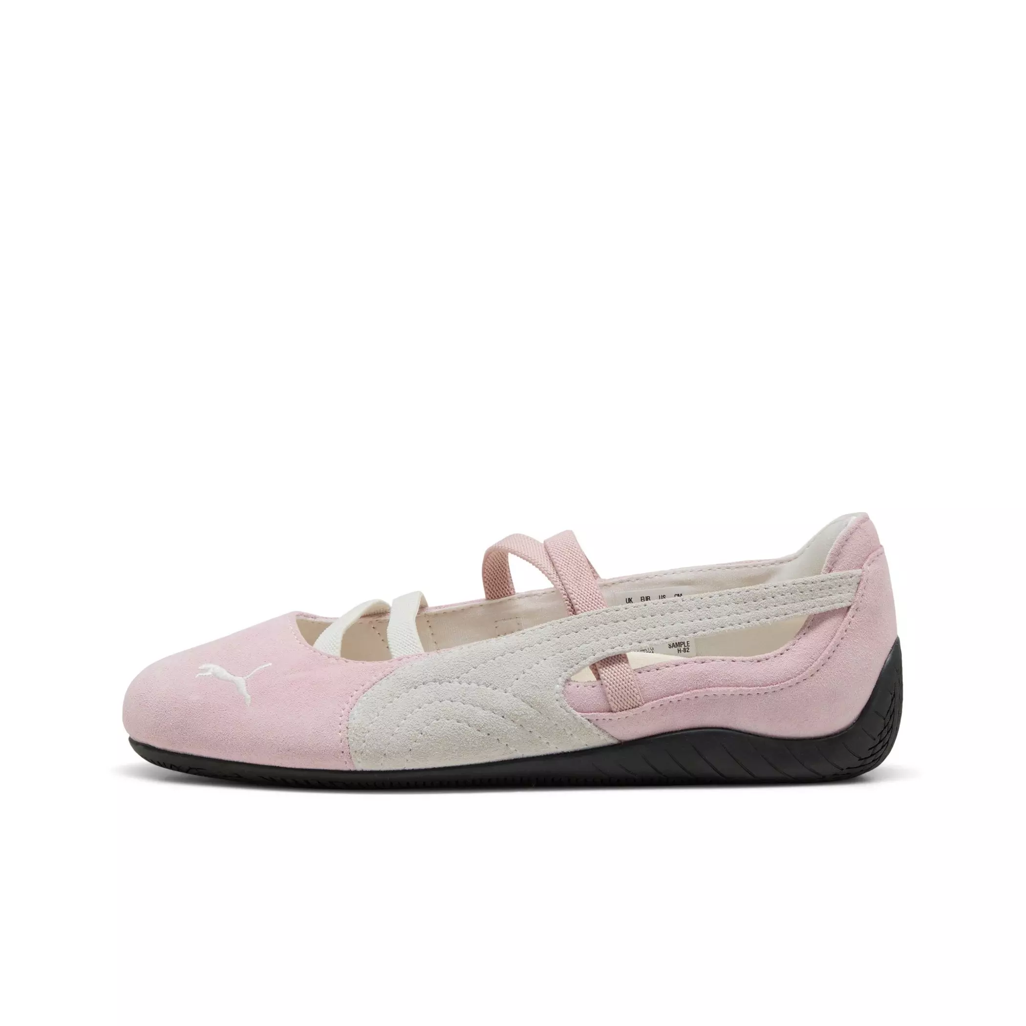 PUMA Speedcat Ballet Suede "Whisp Of Pink/PUMA White/Warm White" Women's Shoe - PINK/WHITE/WHITE