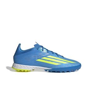 adidas F50 Pro Turf "Lucid Ray Blue/Team Solar Yellow 2/Lucid Aquamarine" Men's Soccer Shoe