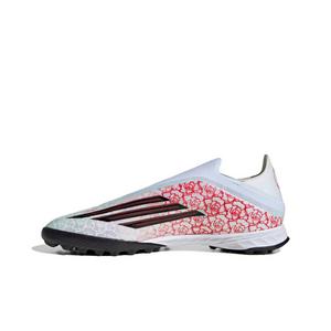 adidas F50 Pro Laceless Turf "Ftwr White/Core Black/Lucid Red" Men's Soccer Shoe