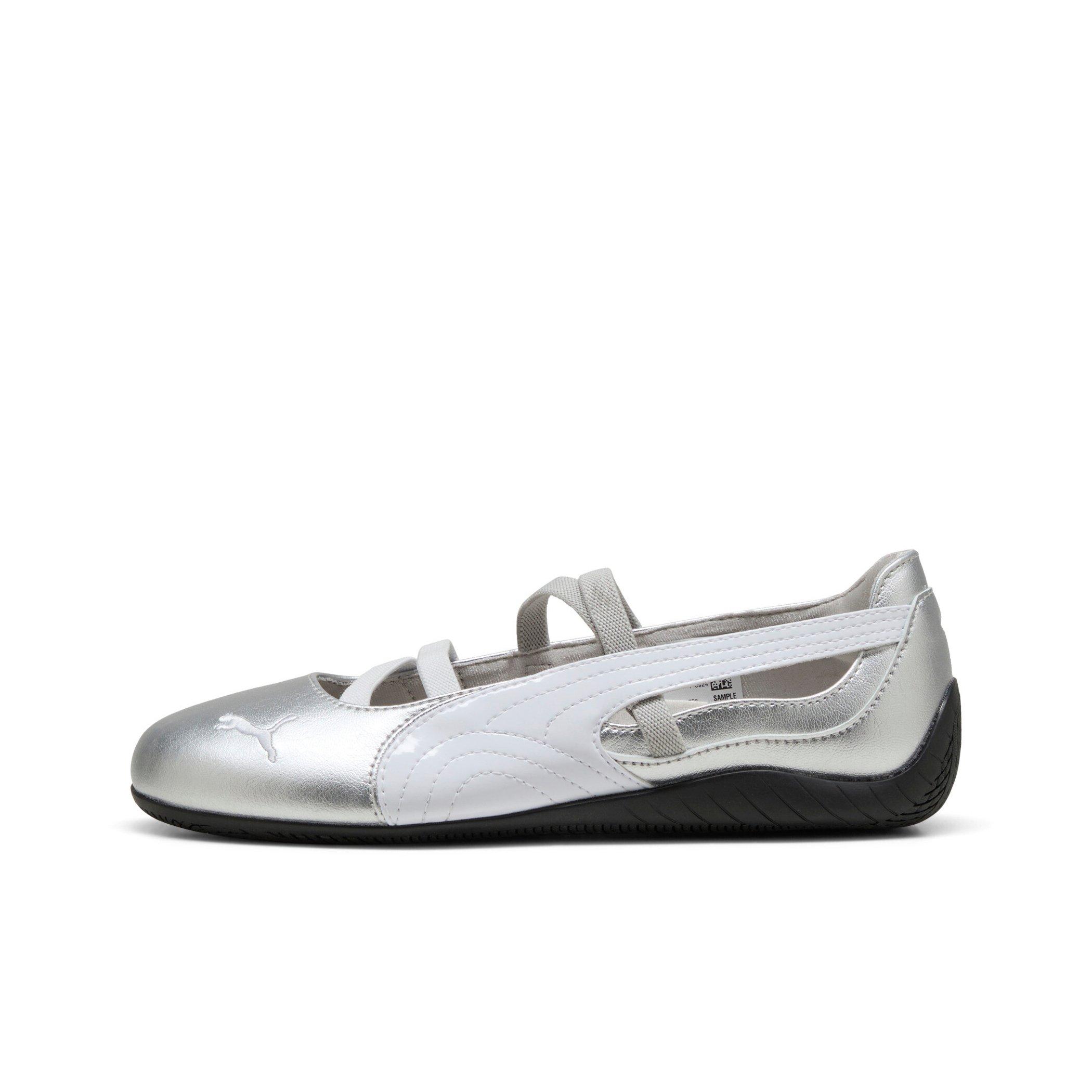 PUMA Speedcat Ballet Metallic "PUMA Silver/PUMA White" Women's Shoe - SILVER/WHITE Thumbnail View 2