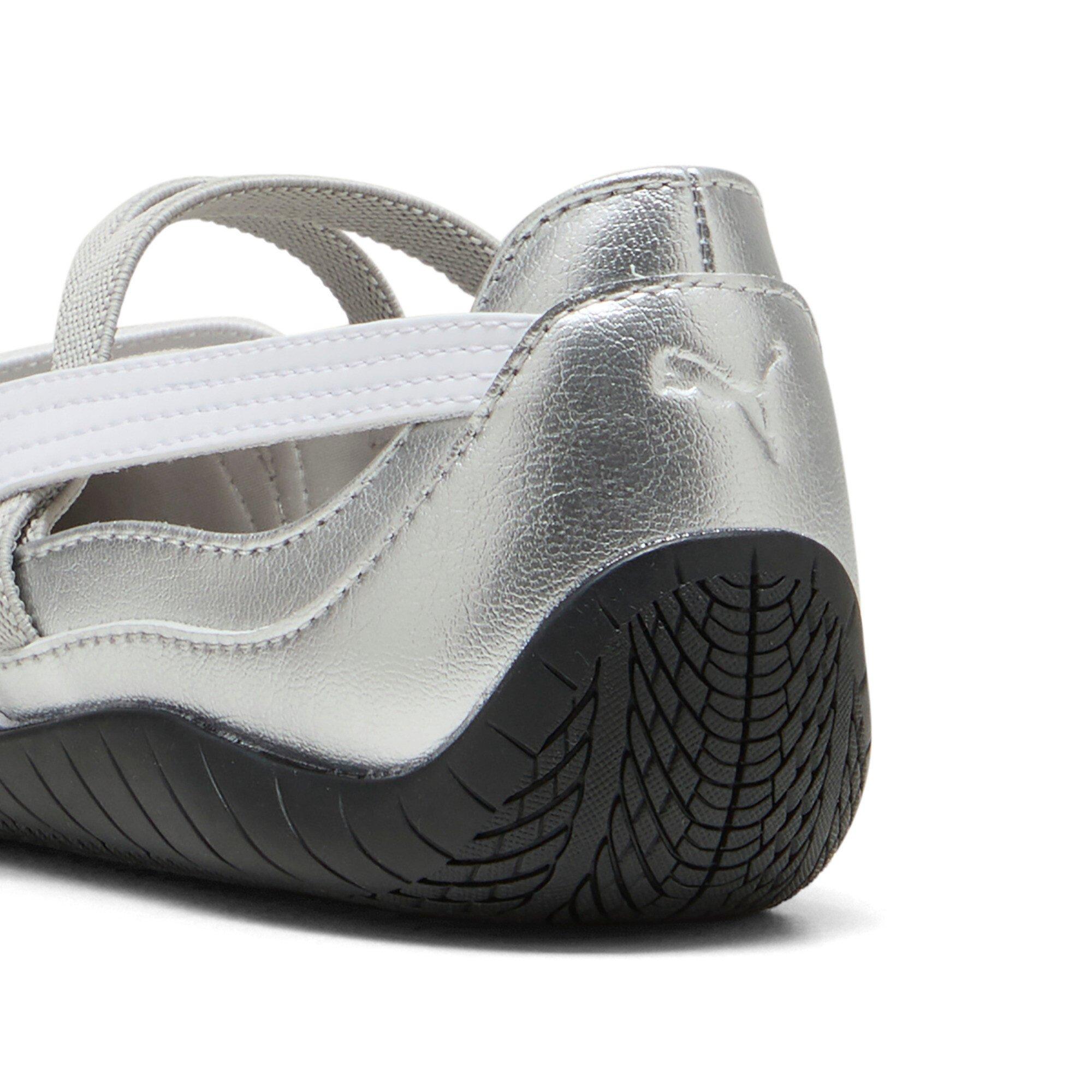 PUMA Speedcat Ballet Metallic "PUMA Silver/PUMA White" Women's Shoe - SILVER/WHITE Thumbnail View 6
