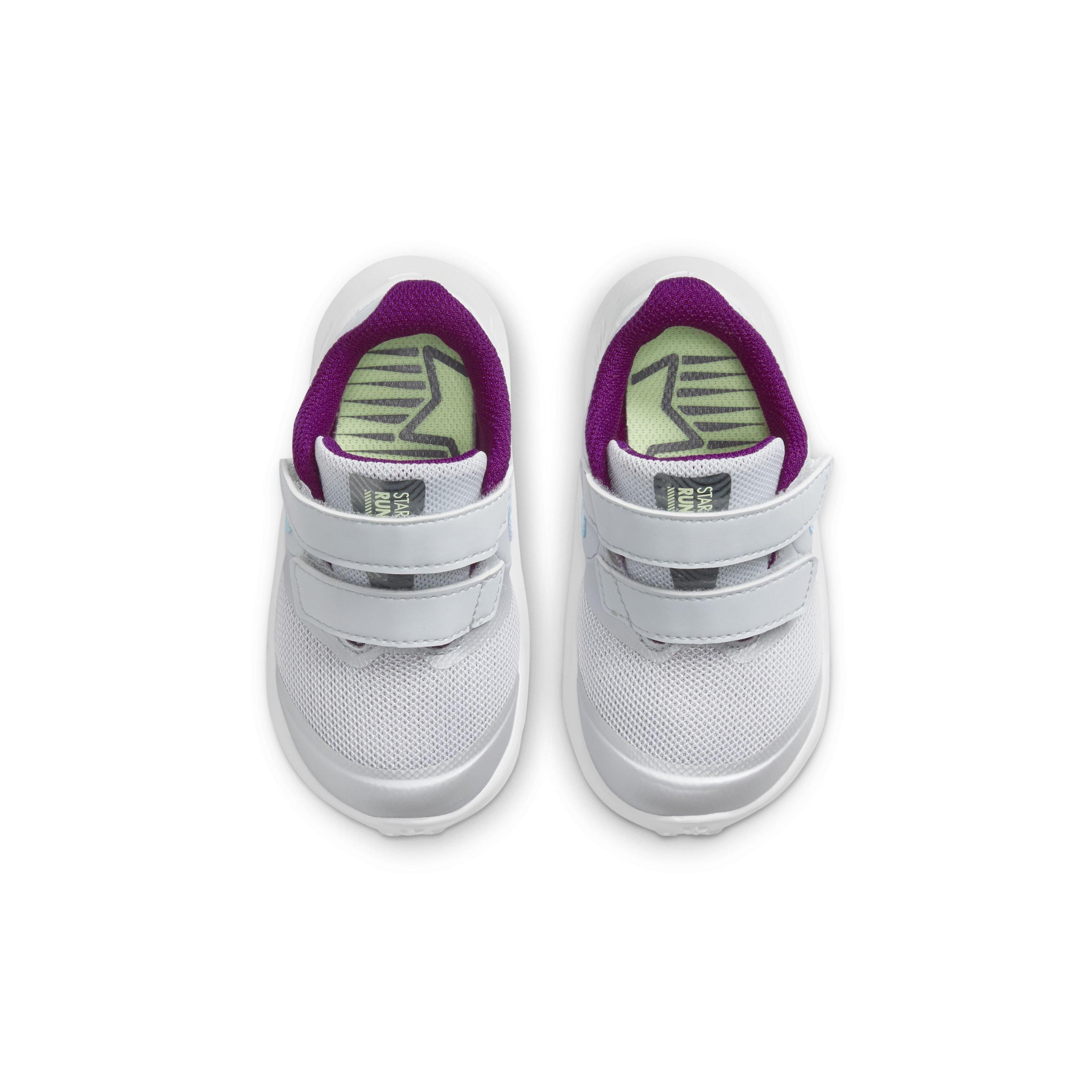 Nike Star Runner 2 Power "Grey" Toddler Girls' Shoe - GREY Thumbnail View 4