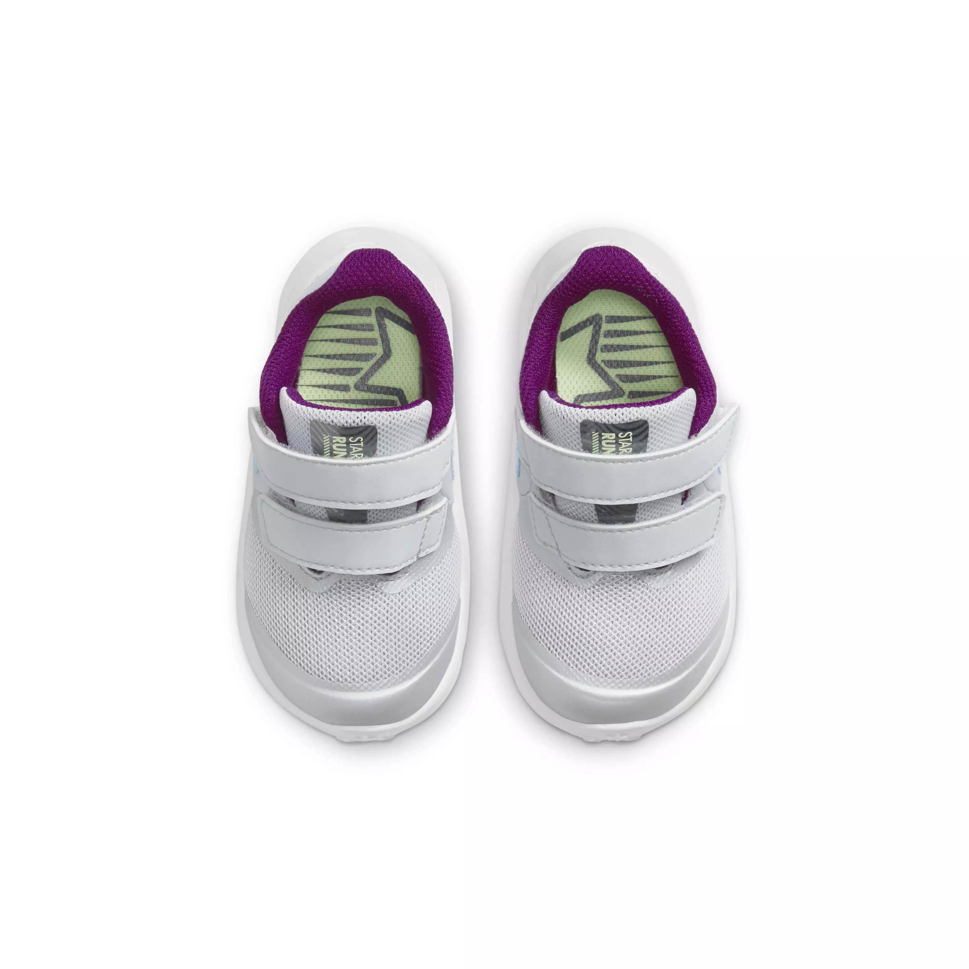 Nike Star Runner 2 Power "Grey" Toddler Girls' Shoe - GREY