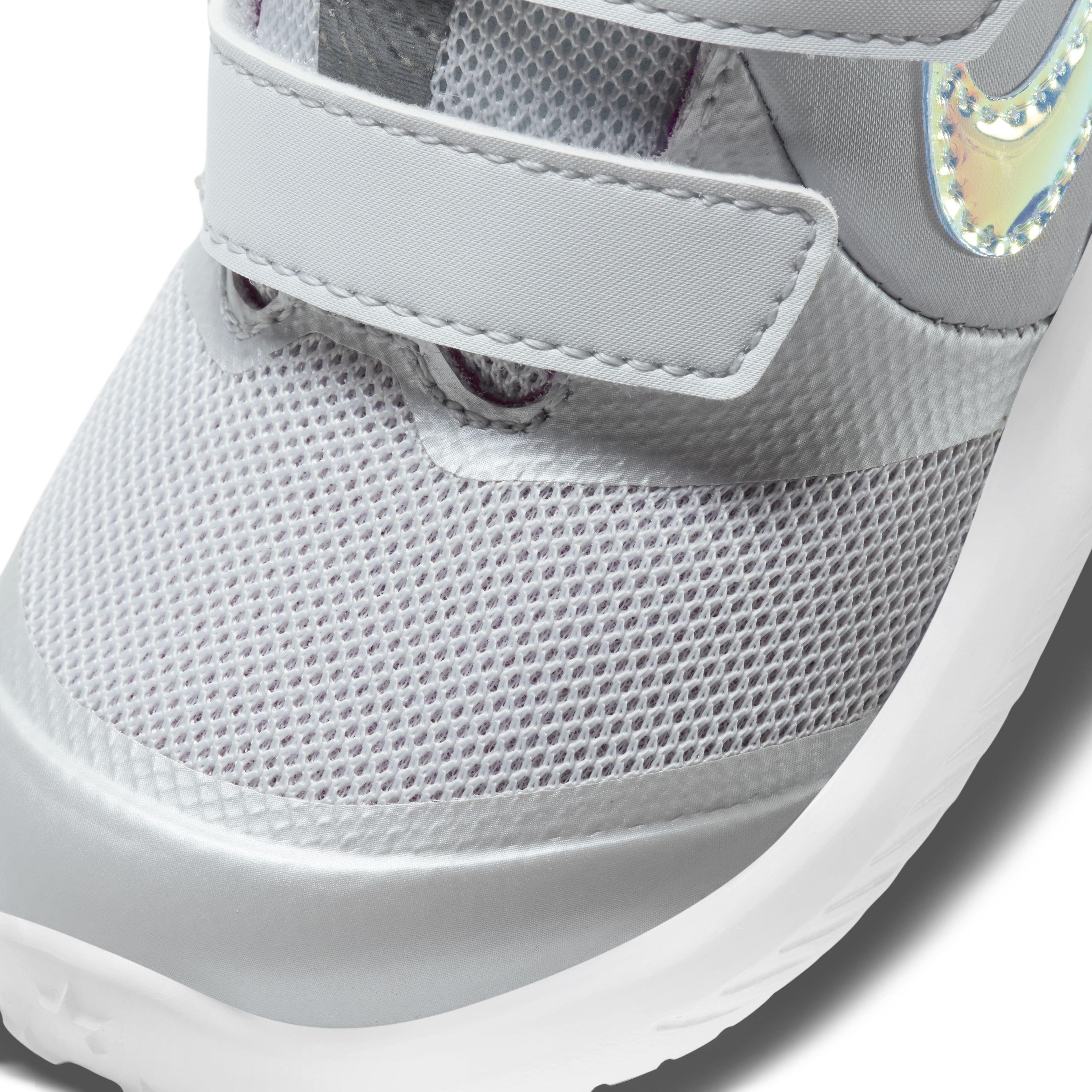 Nike Star Runner 2 Power "Grey" Toddler Girls' Shoe - GREY Thumbnail View 7