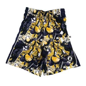 Flow Society Big Boys' Swing Batter Flow Attack Shorts -Blue/Yellow