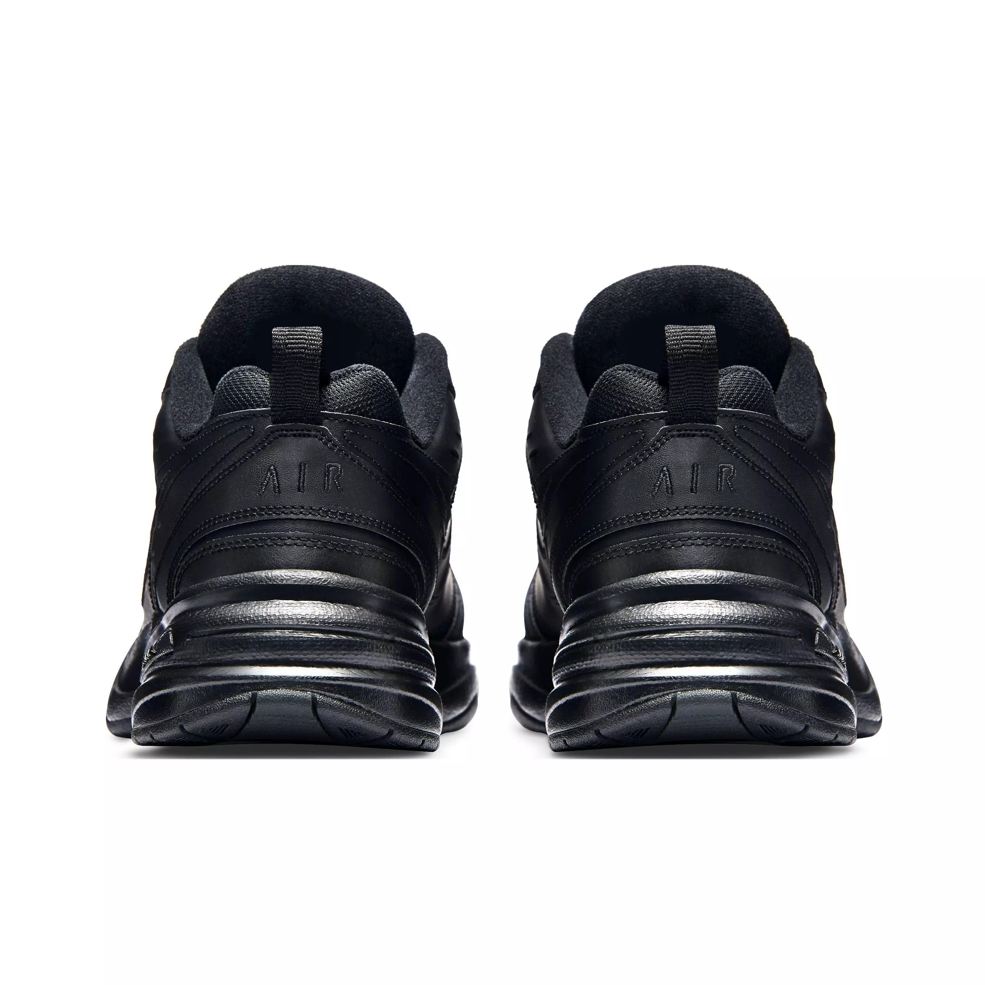 Nike Air Monarch IV (4E)  "Black" Grade School Boys' Training Shoe - BLACK