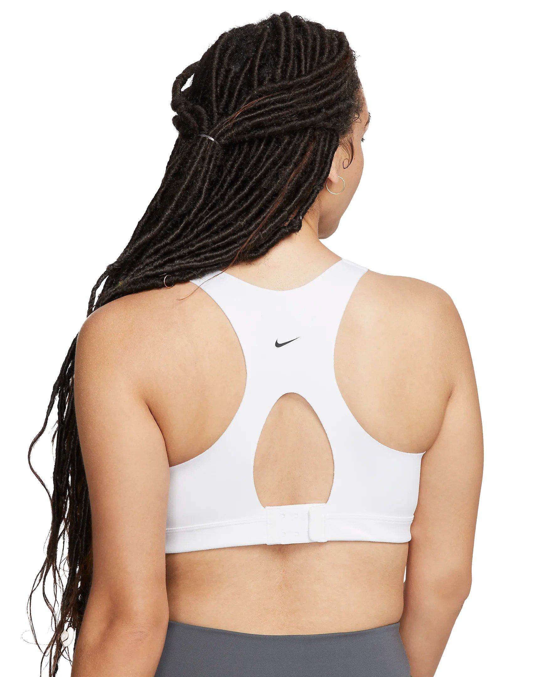 Nike Alpha High Support Padded Zip Front Sports Bra Women Medium