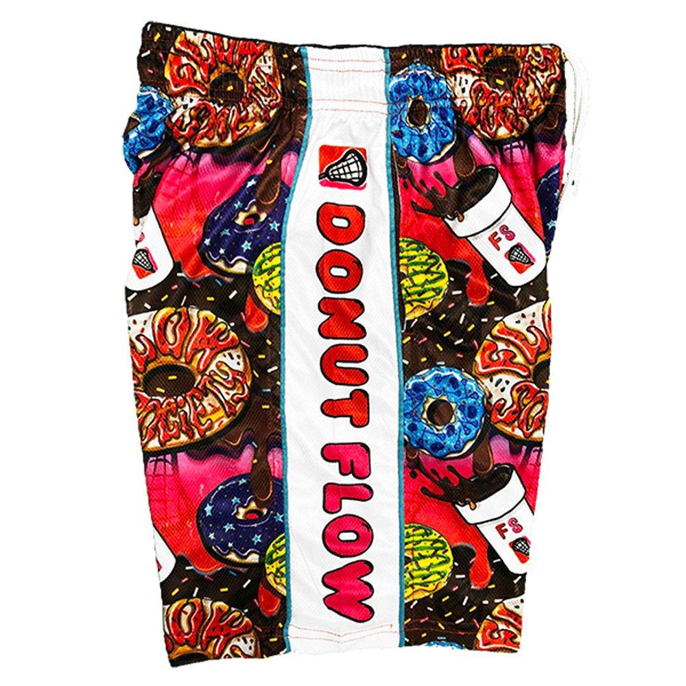 Flow Society Donut Flow Big Boys' Pink Attack Shorts