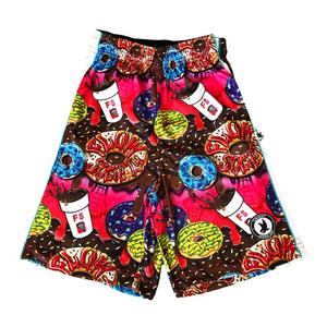 Flow Society Big Boys' Donut Flow Attack Shorts -Pink