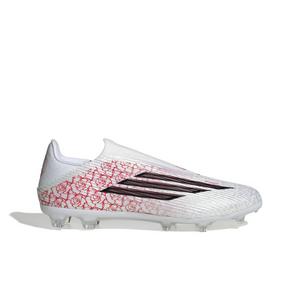 adidas F50 League Laceless FG "Ftwr White/Core Black/Lucid Red" Men's Soccer Cleat