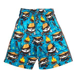 Flow Society Big Boys' S'mores Society Attack Shorts -Blue