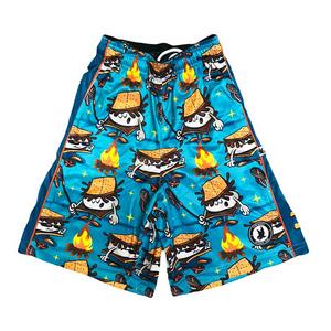Flow Society Big Boys' S'mores Society Attack Shorts -Blue