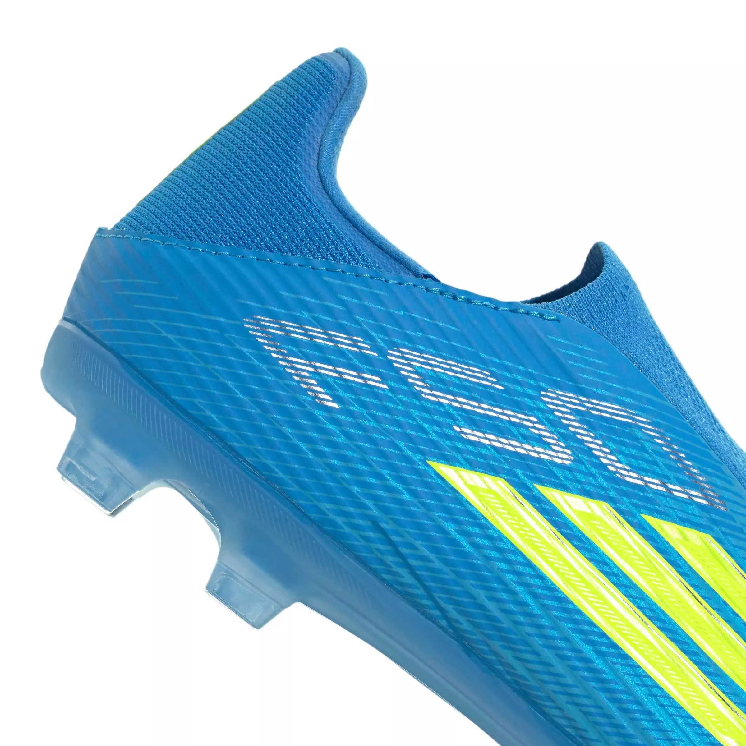 adidas F50 League LL FG "Lucid Ray Blue/Team Solar Yellow 2/Lucid Aquamarine" Men's Soccer Cleat - BLUE/YELLOW/AQUAMARINE