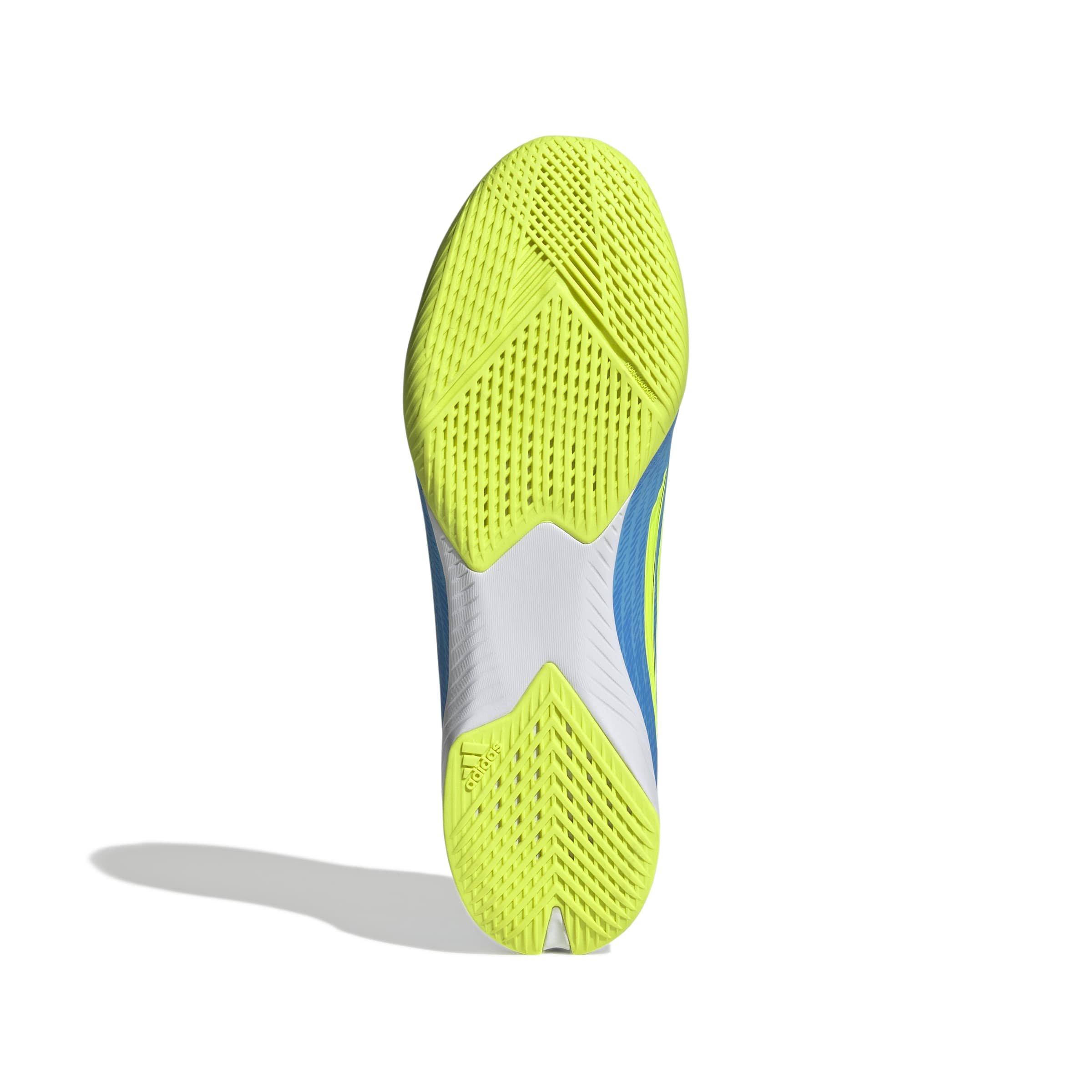 adidas F50 League Indoor "Lucid Ray Blue/Team Solar Yellow 2/Lucid Aquamarine" Men's Soccer Shoe - BLUE/YELLOW/AQUAMARINE Thumbnail View 6