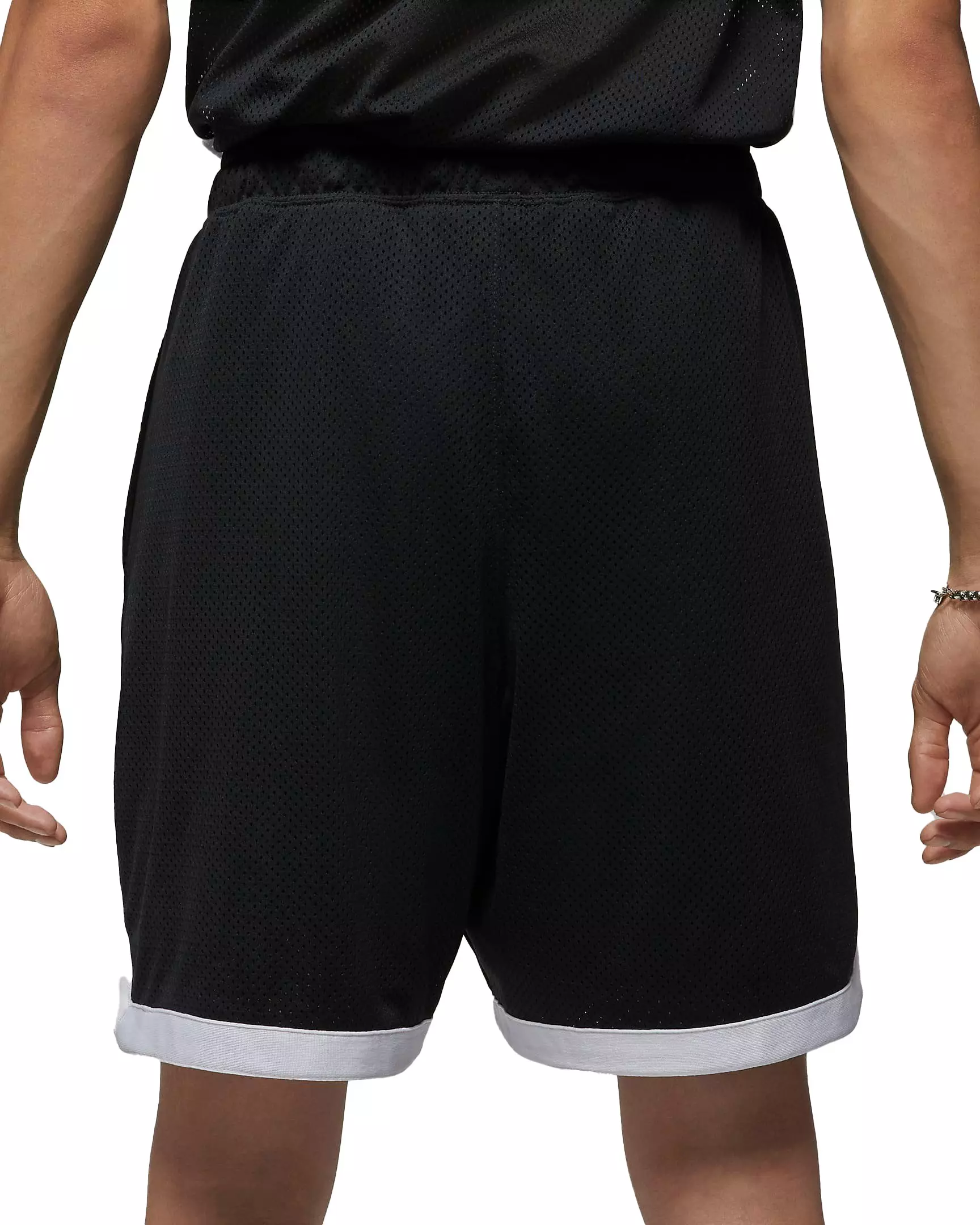 Jordan Men's Mesh Sport DNA Shorts-Black - BLACK