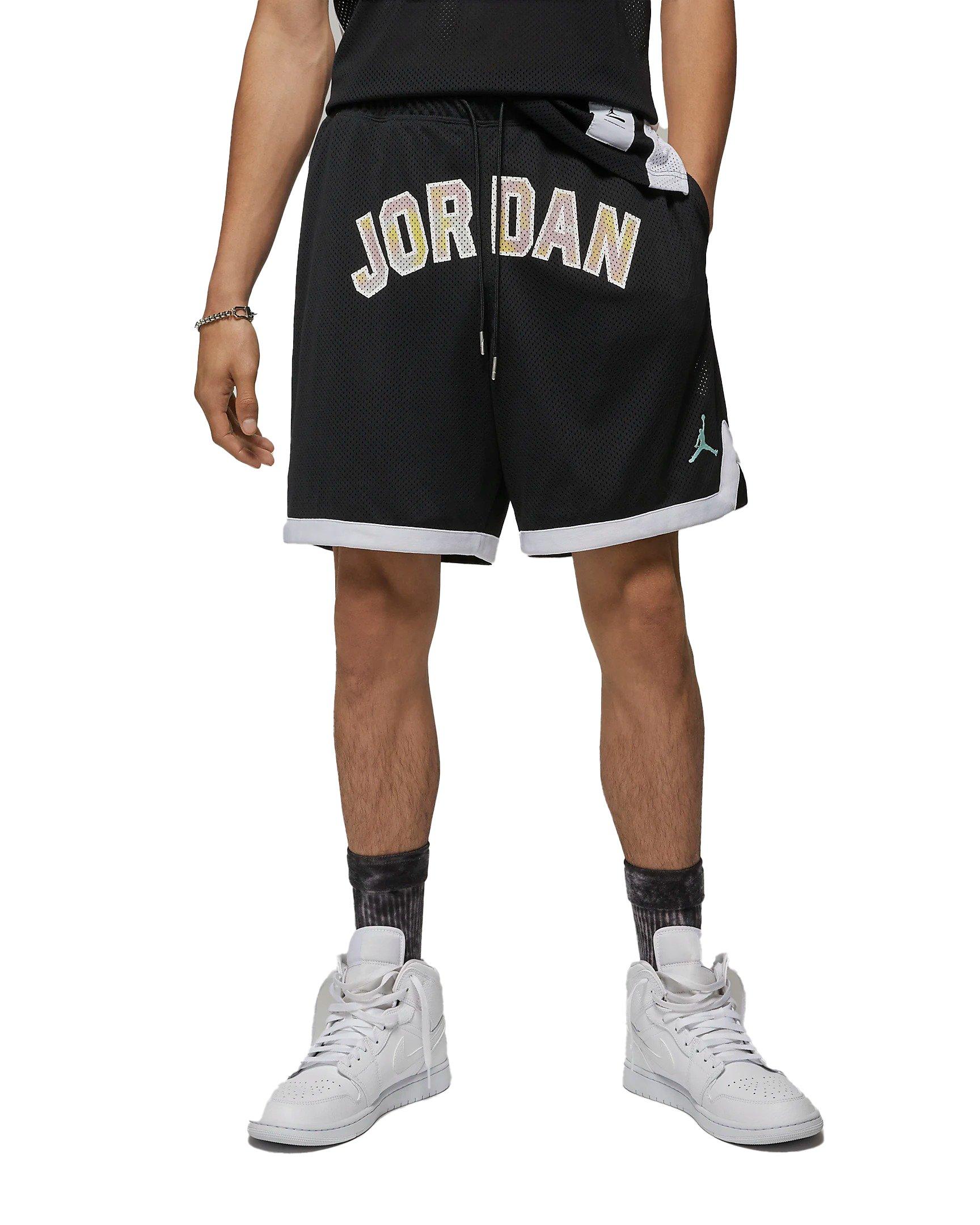 Jordan Men's Mesh Sport DNA Shorts-Black - BLACK Thumbnail View 3