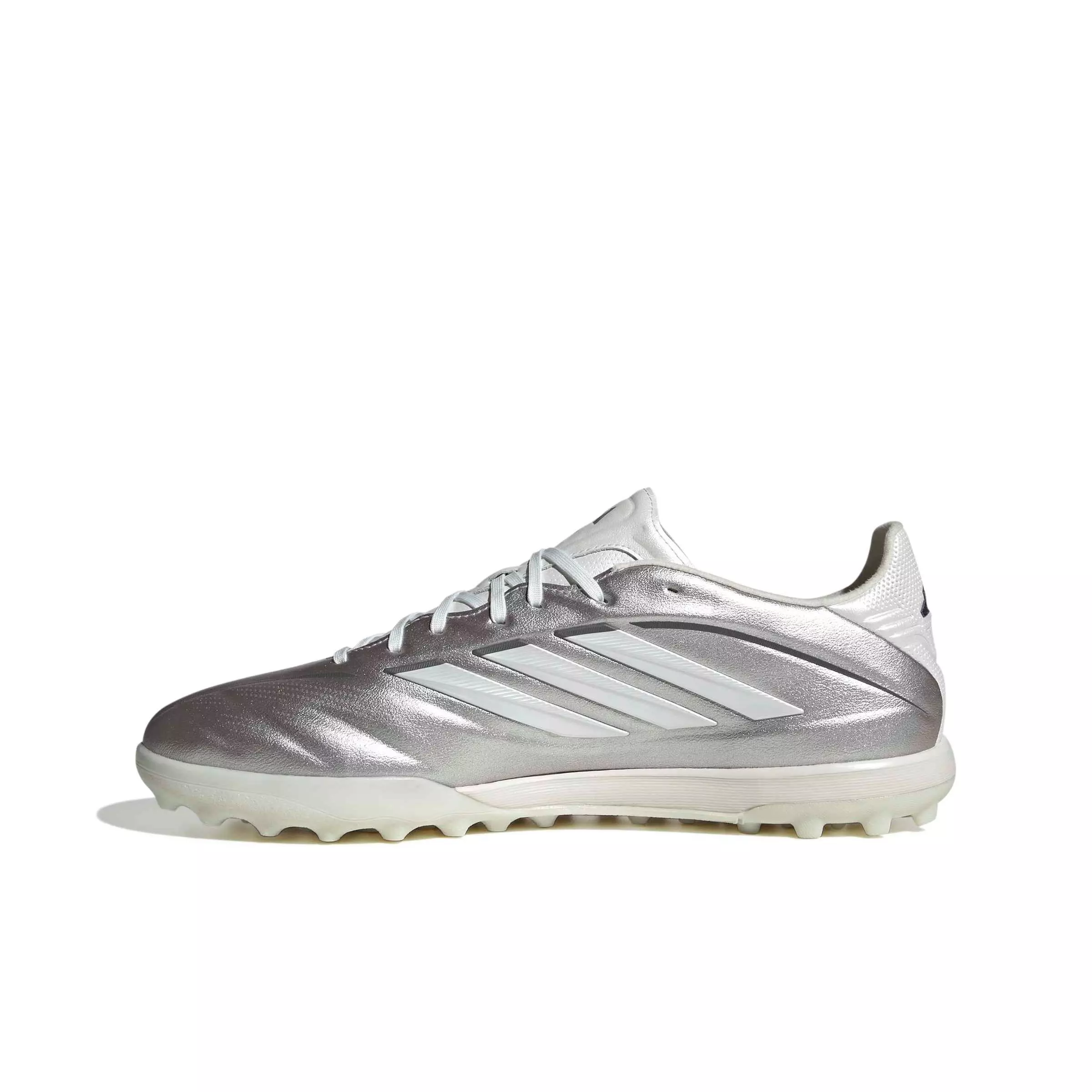 adidas Copa Pure IV Pro Turf "Taupe Metallic/Zero Metallic/Night Metallic" Men's Soccer Shoe - TAUPE/ZERO/NIGHT