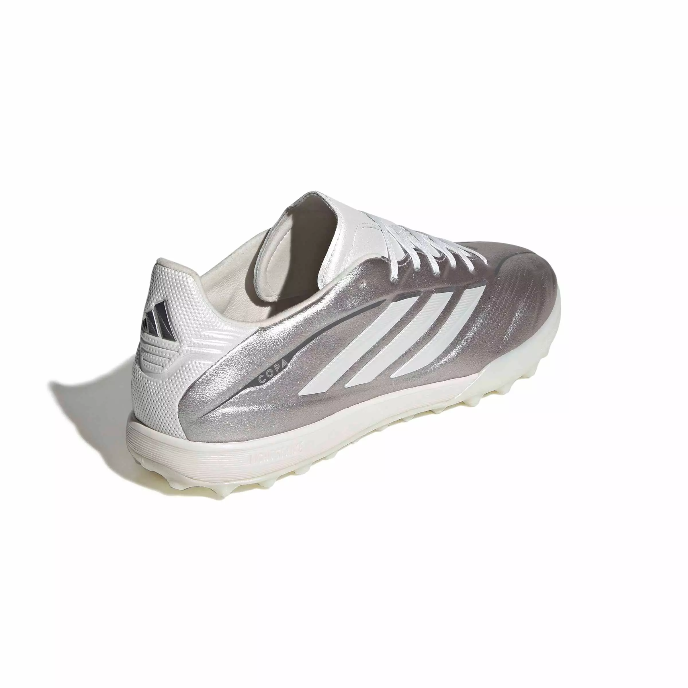adidas Copa Pure IV Pro Turf "Taupe Metallic/Zero Metallic/Night Metallic" Men's Soccer Shoe - TAUPE/ZERO/NIGHT