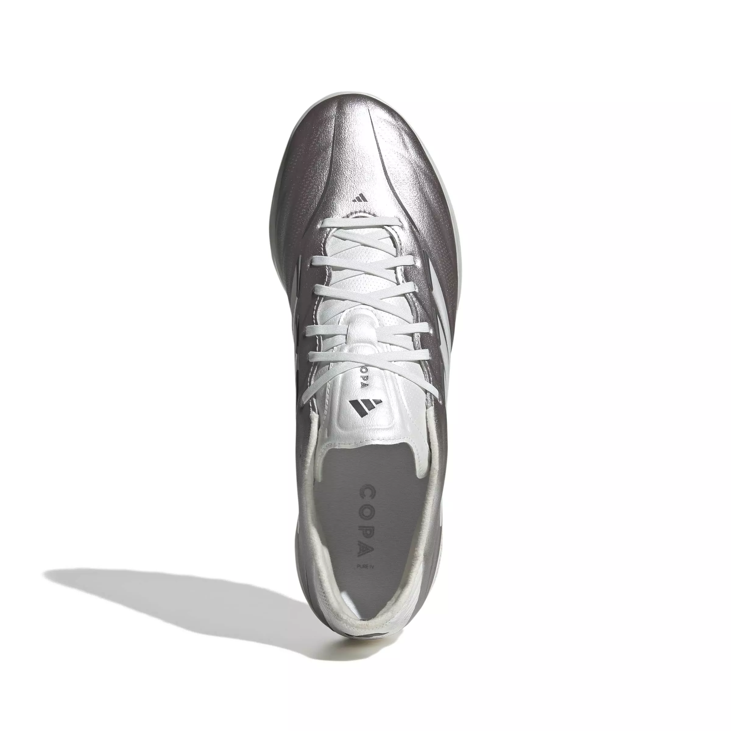 adidas Copa Pure IV Pro Turf "Taupe Metallic/Zero Metallic/Night Metallic" Men's Soccer Shoe - TAUPE/ZERO/NIGHT