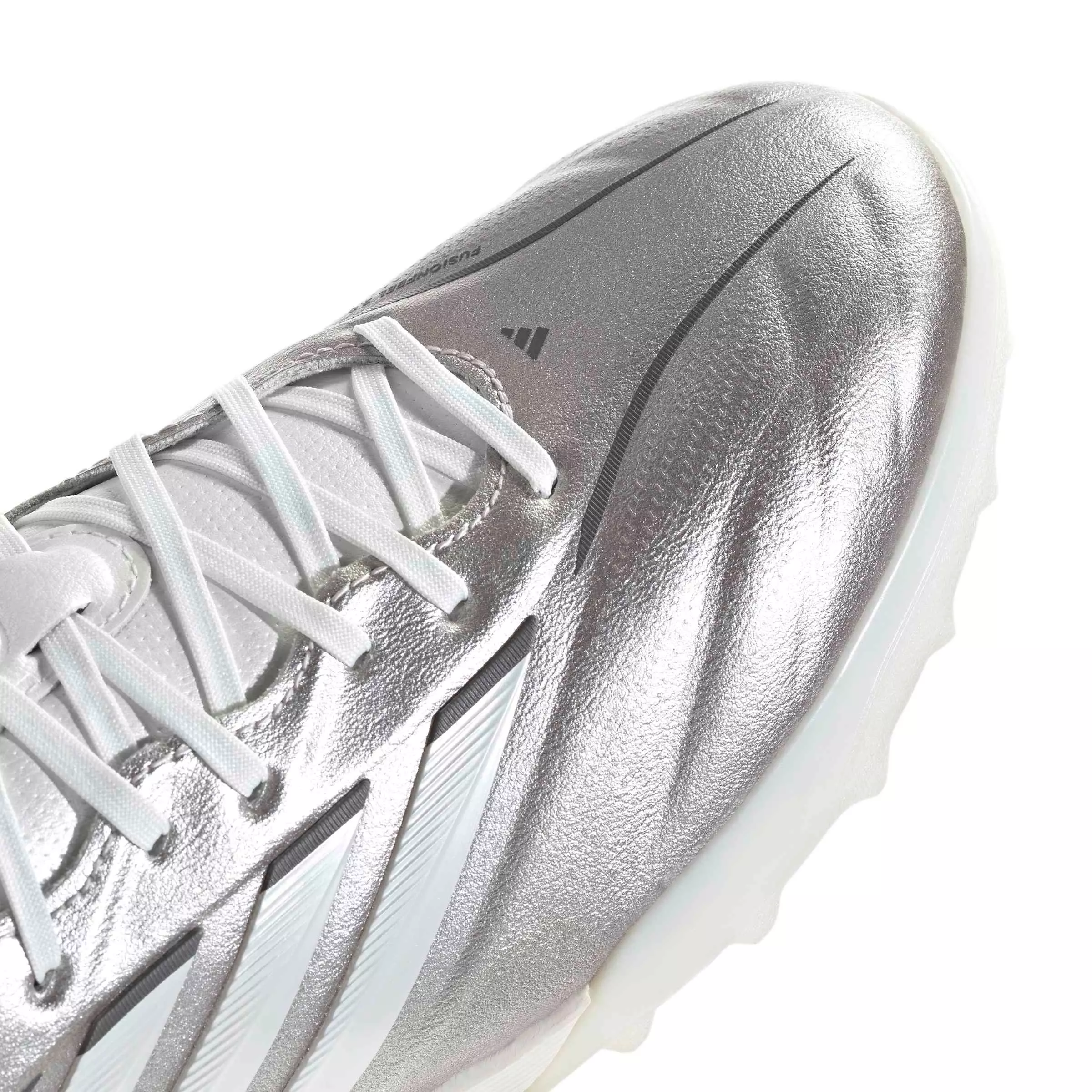 adidas Copa Pure IV Pro Turf "Taupe Metallic/Zero Metallic/Night Metallic" Men's Soccer Shoe - TAUPE/ZERO/NIGHT