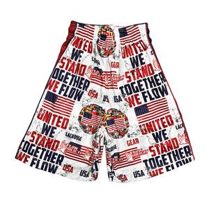 Flow Society Big Boys' United We Flow​ Attack Shorts -White/Blue