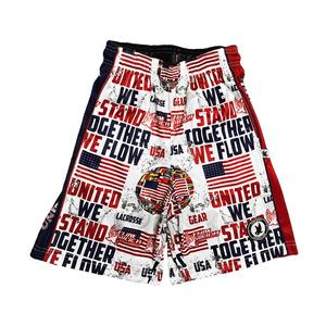 Flow Society Big Boys' United We Flow​ Attack Shorts -White/Blue