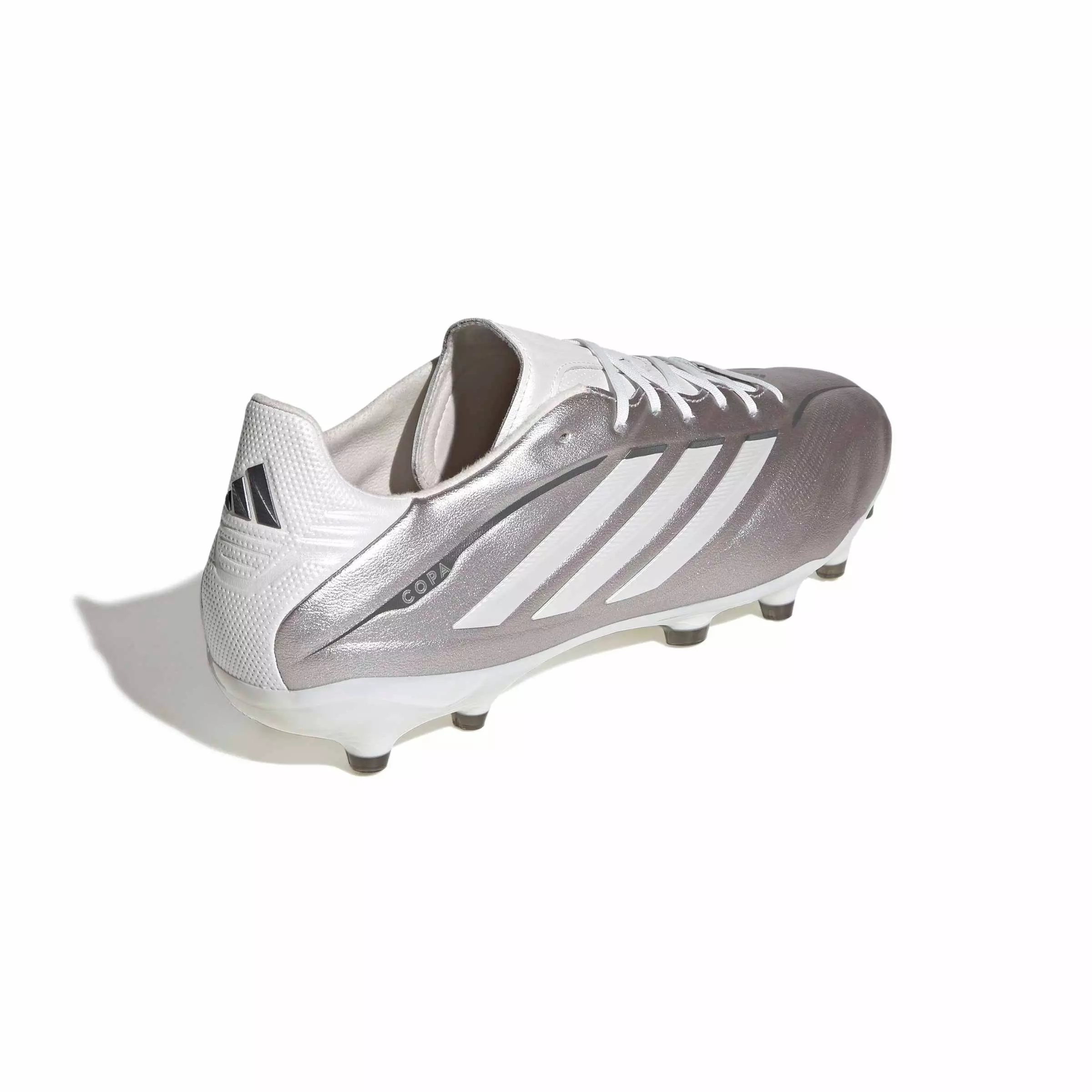 adidas NAME "Taupe Metallic/Zero Metallic/Night Metallic" Men's Soccer Cleat - TAUPE/ZERO/NIGHT