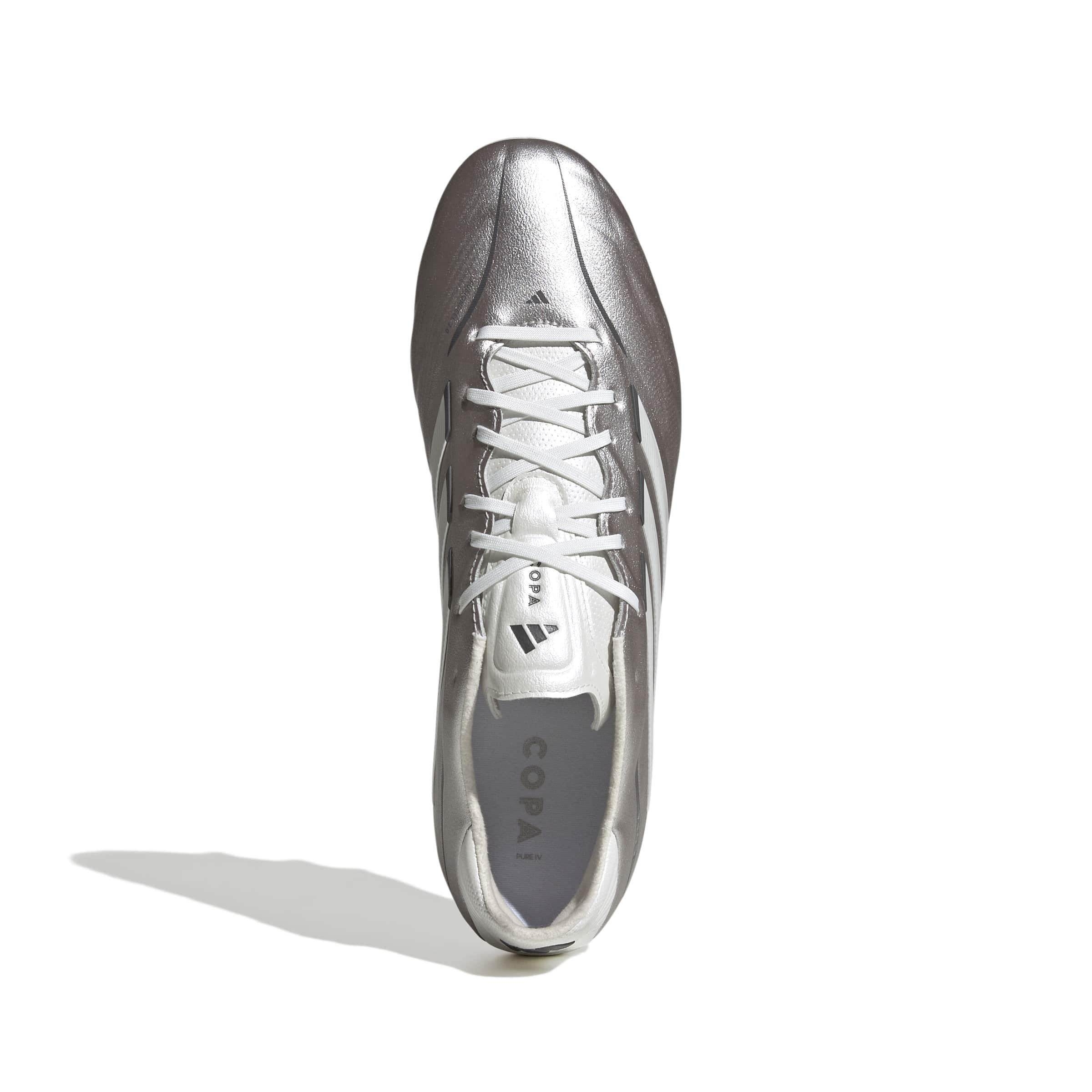 adidas NAME "Taupe Metallic/Zero Metallic/Night Metallic" Men's Soccer Cleat - TAUPE/ZERO/NIGHT Thumbnail View 5