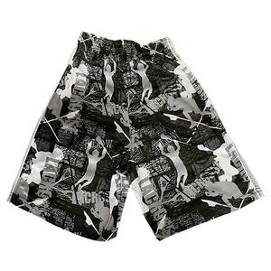 Flow Society Big Boys' Black/Silver Flow Lax Attack Shorts
