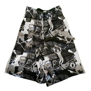 Flow Society Big Boys' Black/Silver Flow Lax Attack Shorts