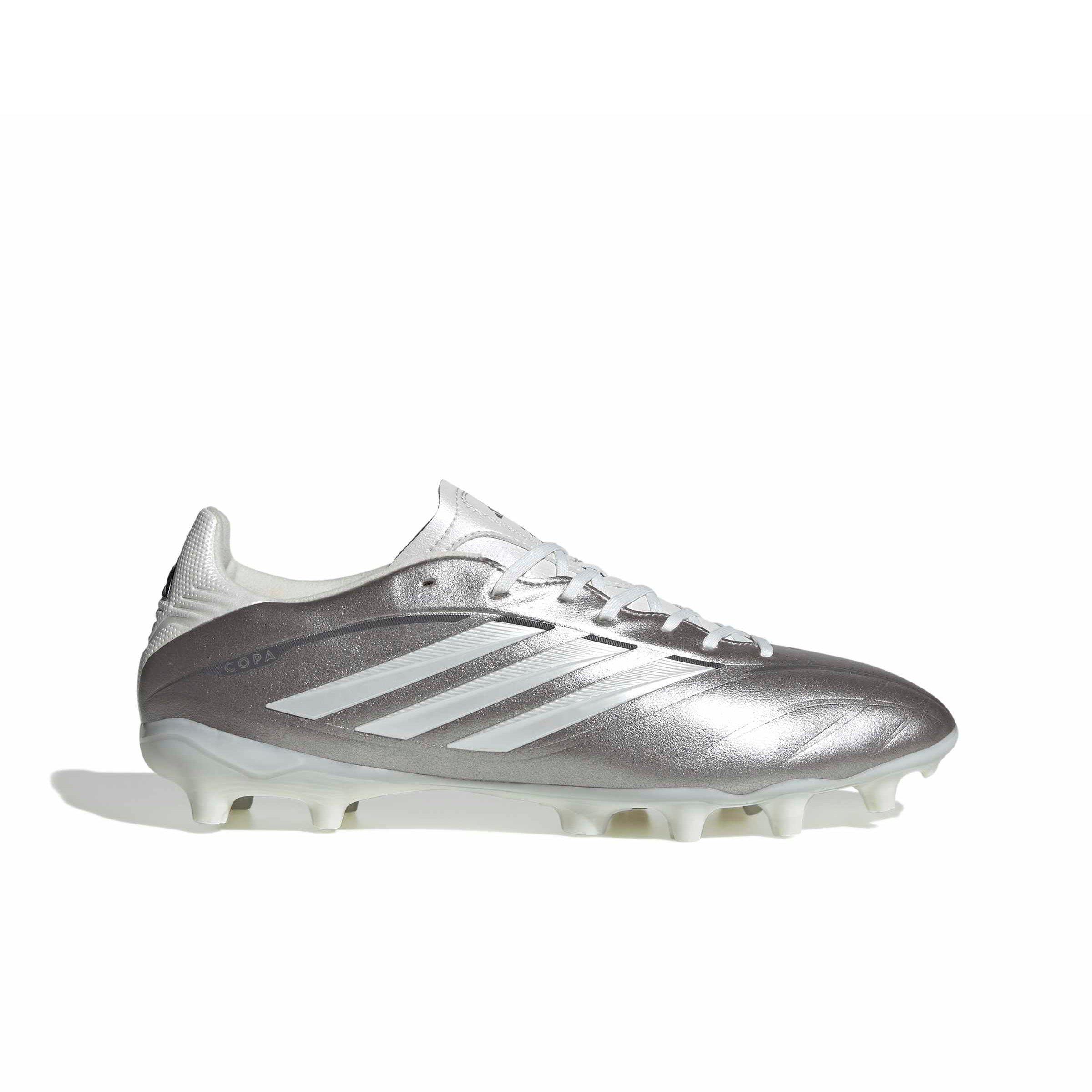 adidas COPA Pure IV League FG "Taupe Metallic/Zero Metallic/Night Metallic" Men's Soccer Cleat - TAUPE/ZERO/NIGHT Thumbnail View 1