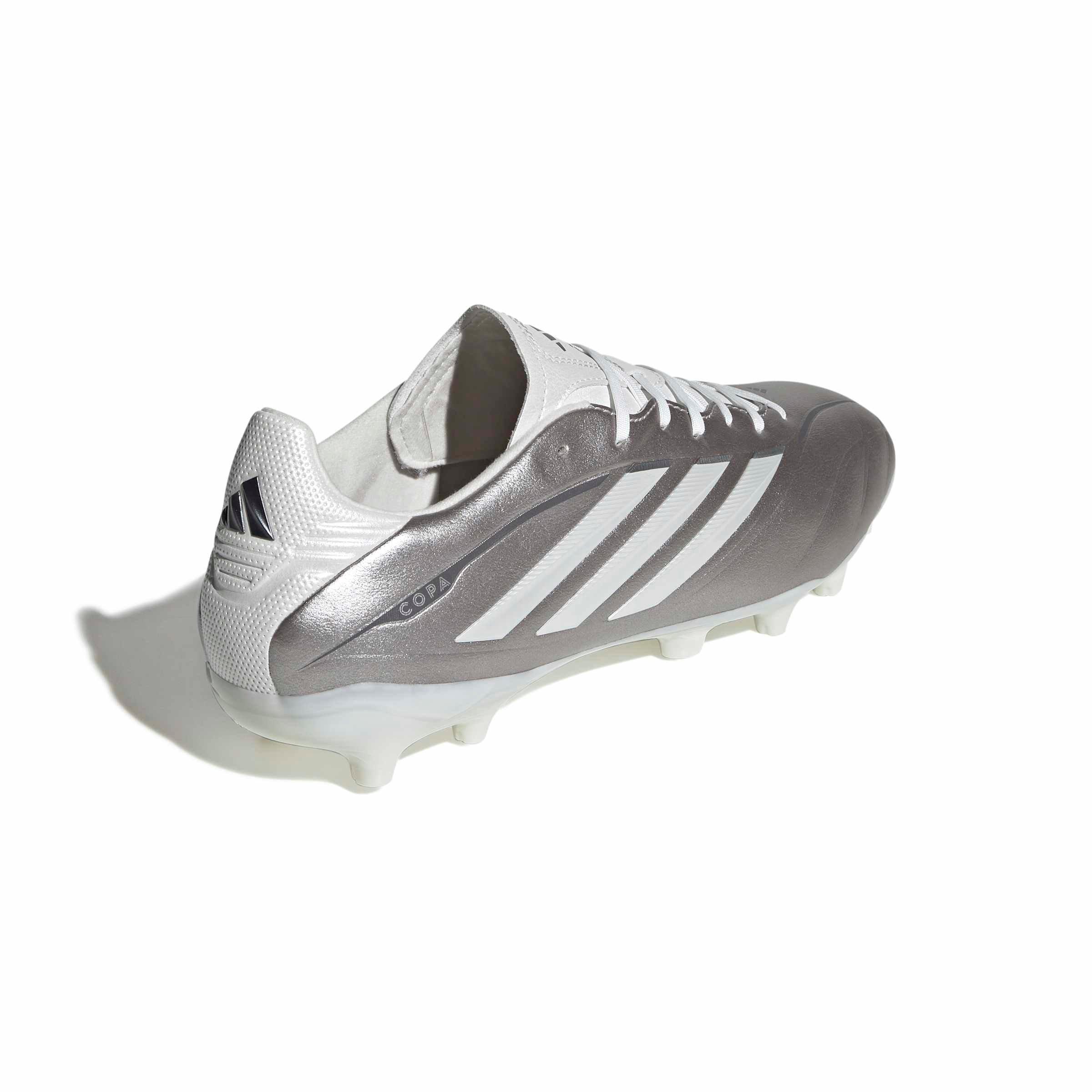 adidas COPA Pure IV League FG "Taupe Metallic/Zero Metallic/Night Metallic" Men's Soccer Cleat - TAUPE/ZERO/NIGHT Thumbnail View 4