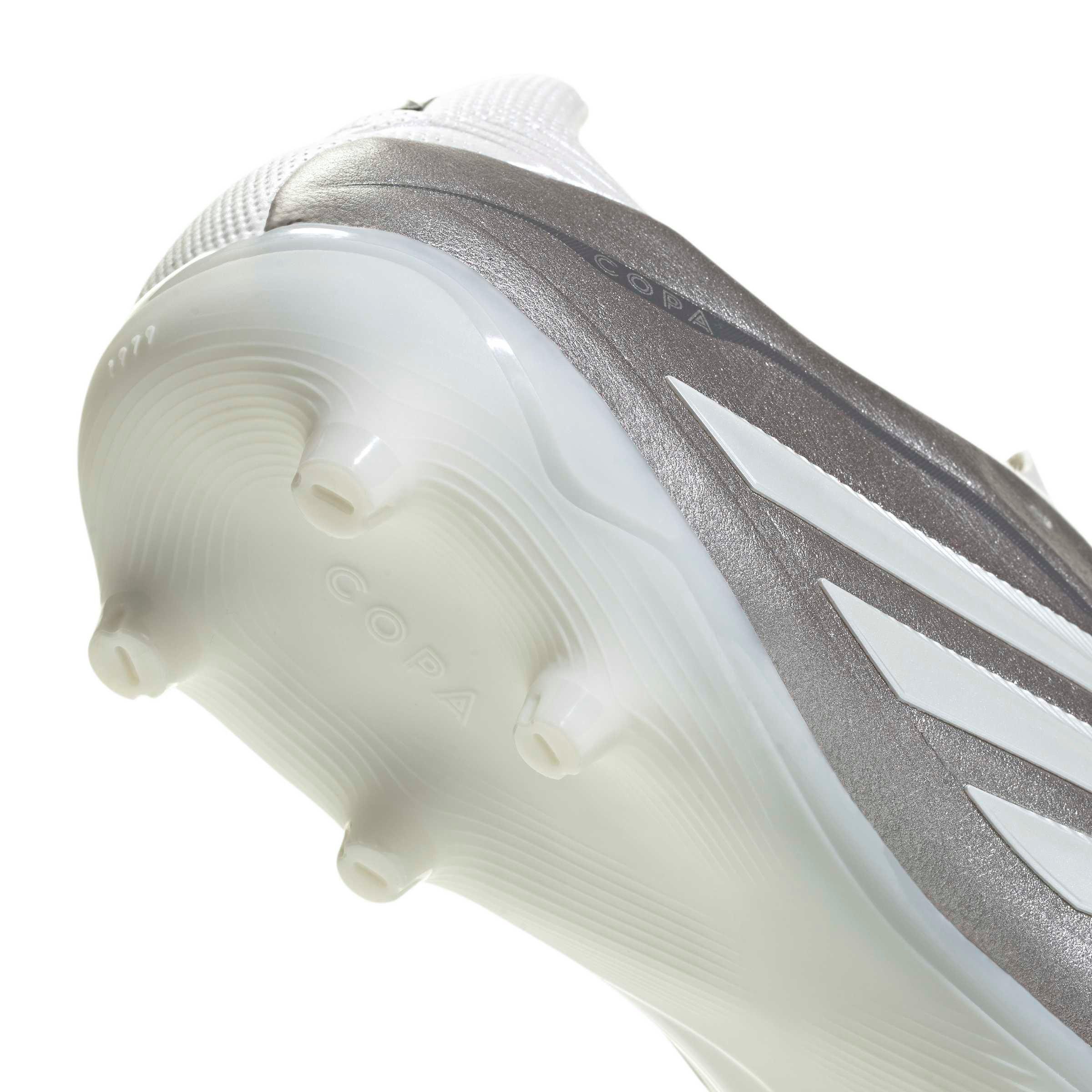 adidas COPA Pure IV League FG "Taupe Metallic/Zero Metallic/Night Metallic" Men's Soccer Cleat - TAUPE/ZERO/NIGHT Thumbnail View 7