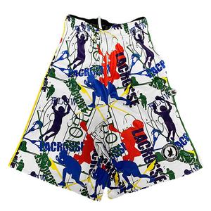 Flow Society Big Boys' Red, White, Blue Flow Lax Attack Shorts