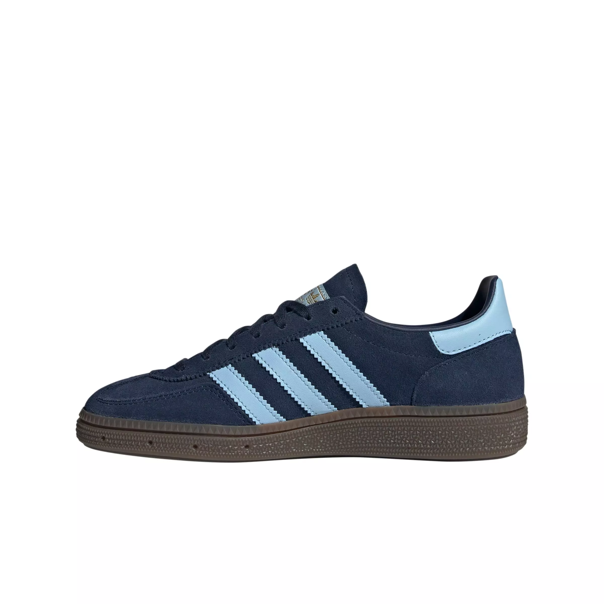 adidas Originals Handball Spezial "Collegiate Navy/Clear Sky/Gum 5" Grade School Boys' Shoe - NAVY/SKY/GUM