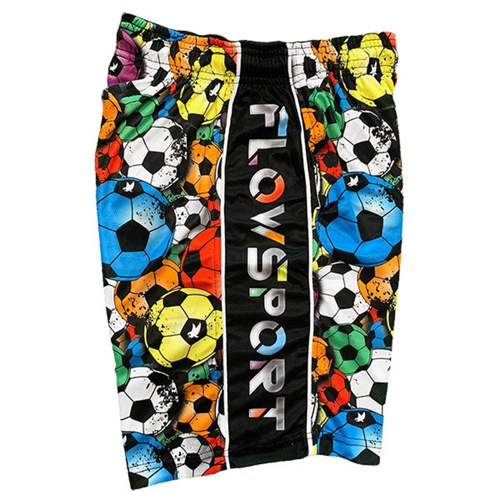 Flow Society Big Boys' Flowsport Soccer Attack Shorts - Multi-Color - MULTI-COLOR Thumbnail View 3
