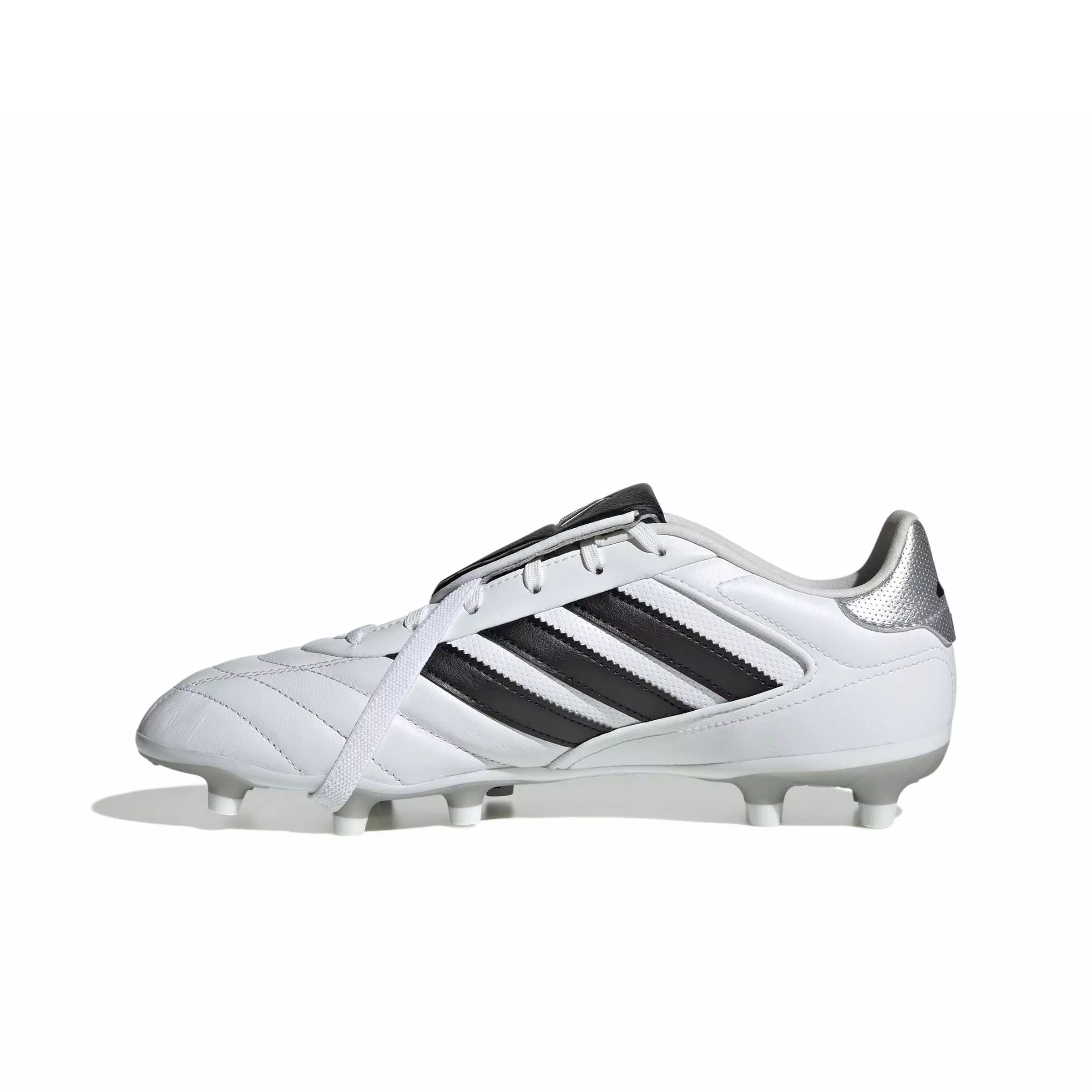 adidas Copa Gloro 2 FG "Ftwr White/Core Black/Silver Metallic" Men's Soccer Cleat - WHITE/BLACK/SILVER