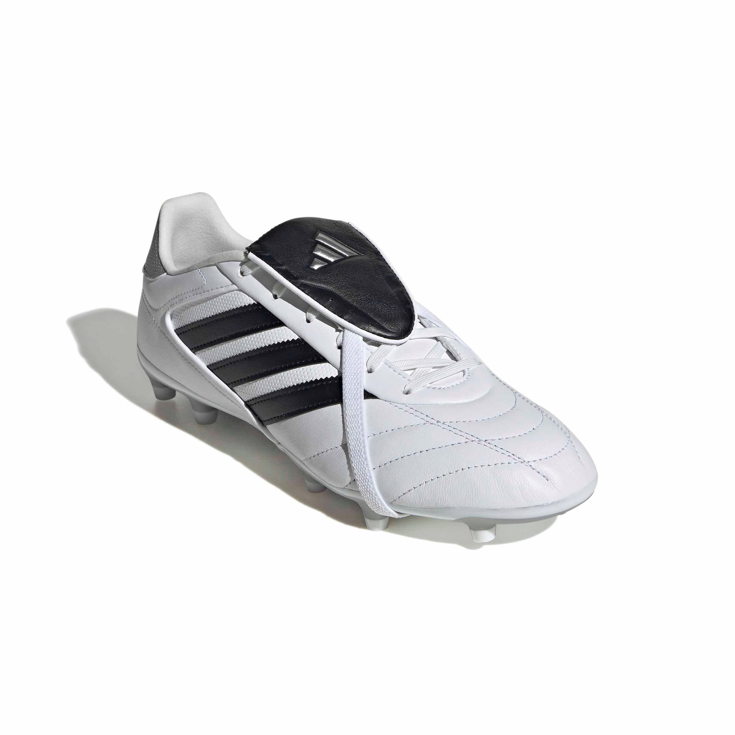 adidas Copa Gloro 2 FG "Ftwr White/Core Black/Silver Metallic" Men's Soccer Cleat - WHITE/BLACK/SILVER Thumbnail View 3