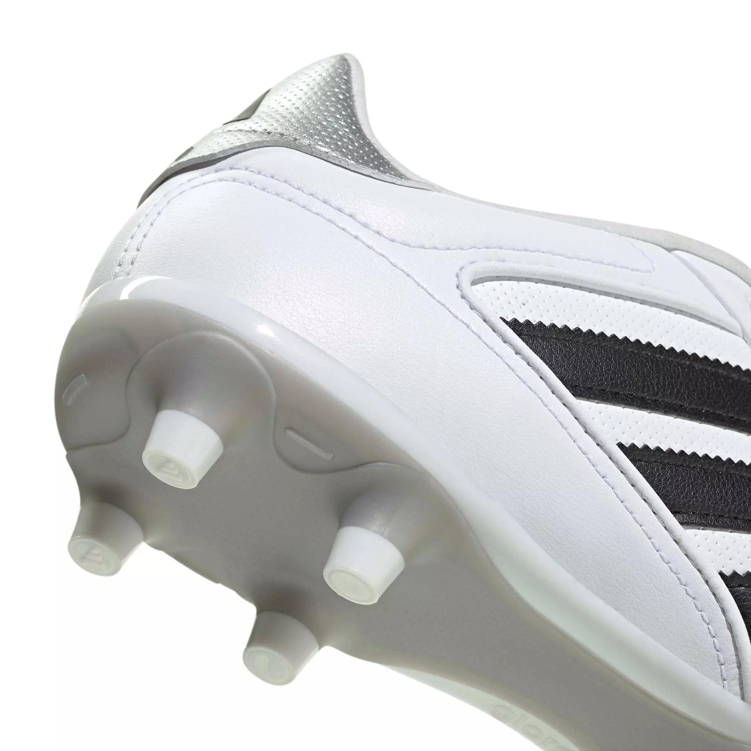 adidas Copa Gloro 2 FG "Ftwr White/Core Black/Silver Metallic" Men's Soccer Cleat - WHITE/BLACK/SILVER