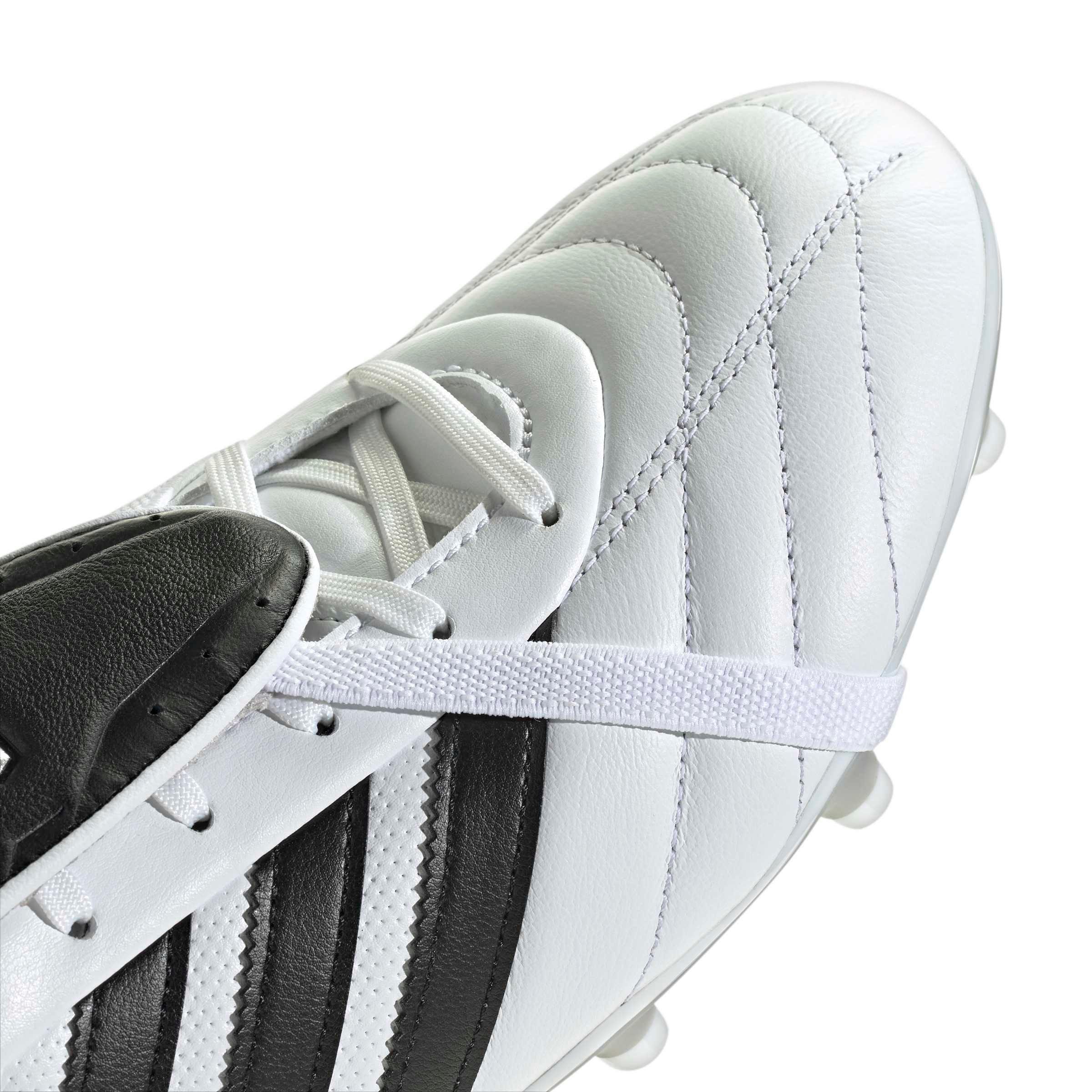 adidas Copa Gloro 2 FG "Ftwr White/Core Black/Silver Metallic" Men's Soccer Cleat - WHITE/BLACK/SILVER Thumbnail View 8