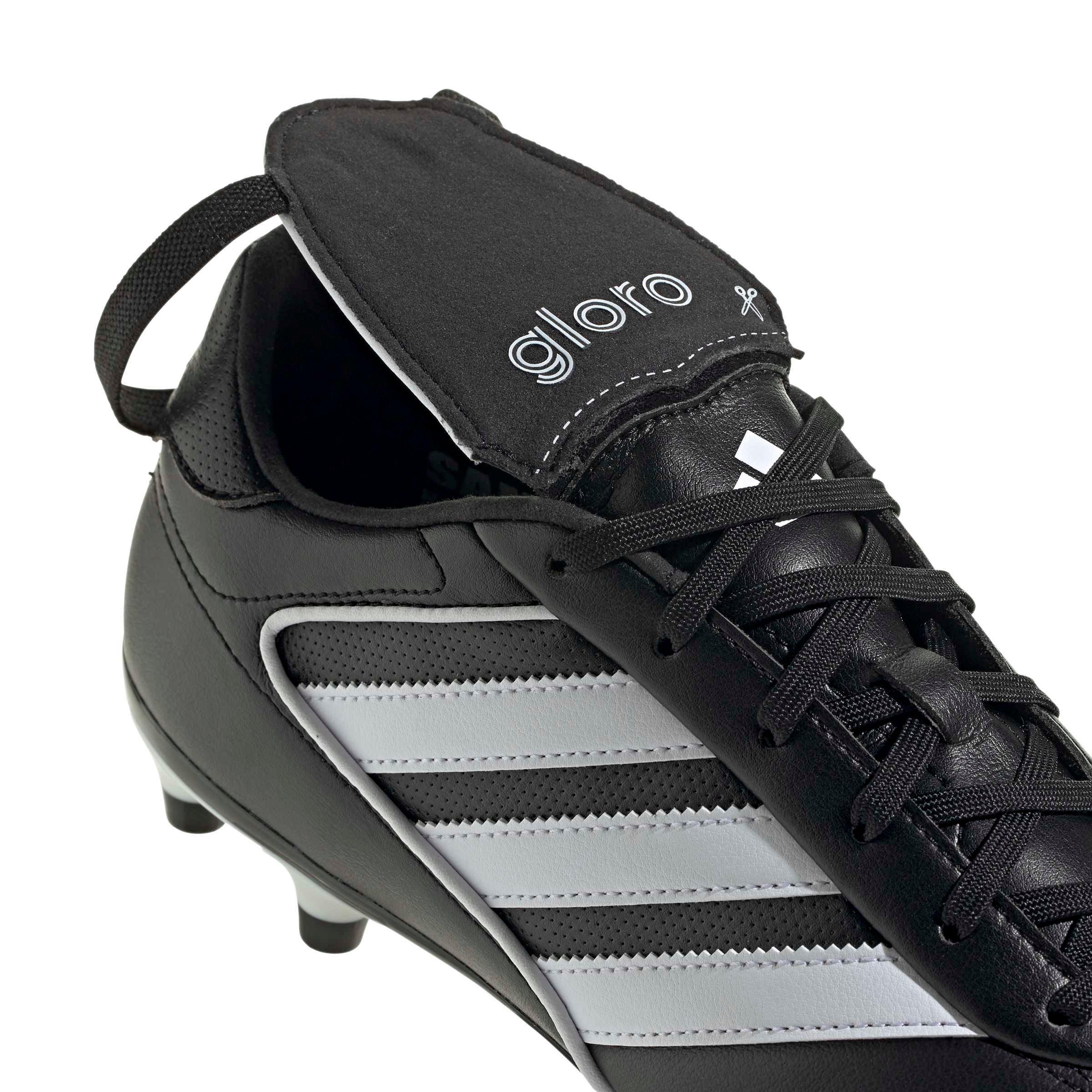 adidas Copa Gloro 2 FG "Core Black/Ftwr White/Ftwr White" Men's Soccer Cleat - BLACK/WHITE/WHITE Thumbnail View 8