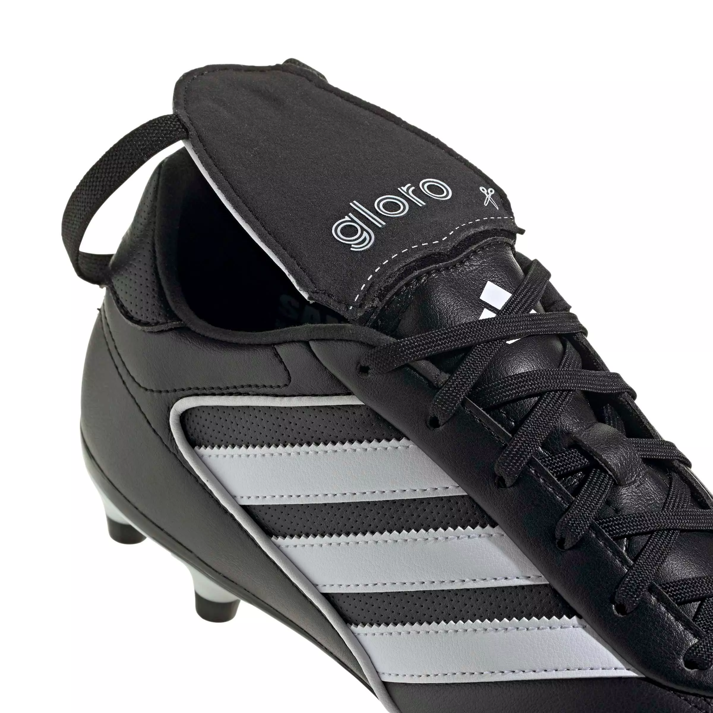 adidas Copa Gloro 2 FG "Core Black/Ftwr White/Ftwr White" Men's Soccer Cleat - BLACK/WHITE/WHITE