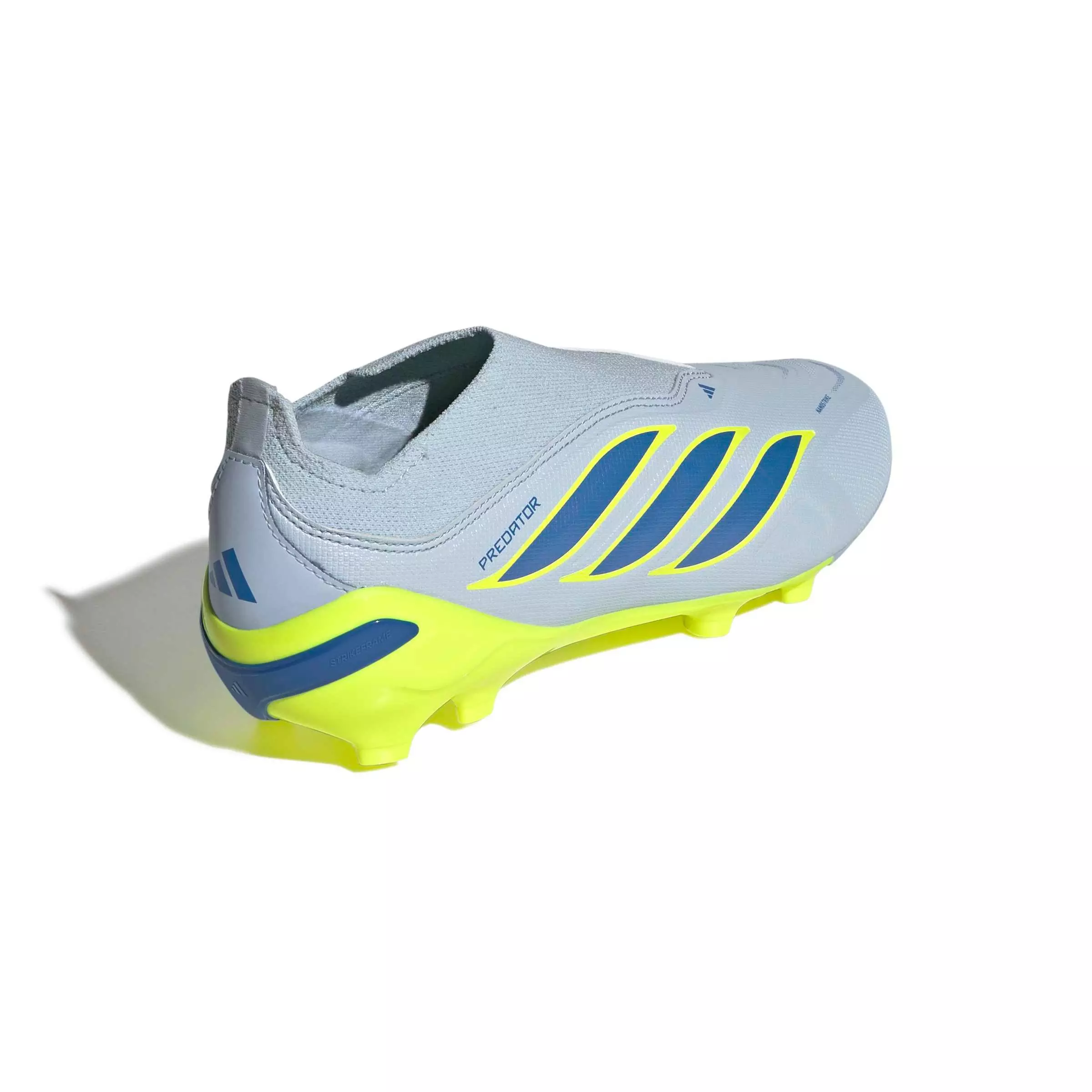 adidas Predator League Laceless FG "Crystal Sky/Ray Blue/Yellow 2" Grade School Kids' Soccer Cleat - SKY/BLUE/YELLOW