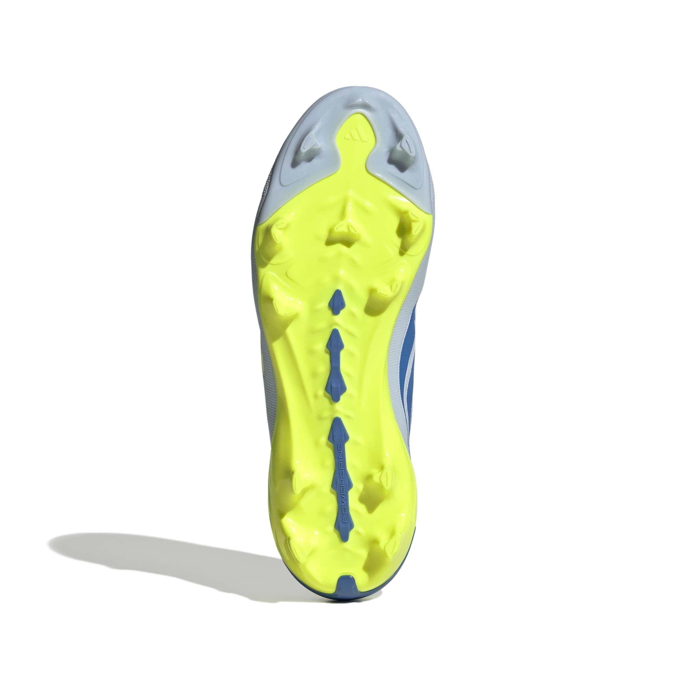 adidas Predator League Laceless FG "Crystal Sky/Ray Blue/Yellow 2" Grade School Kids' Soccer Cleat - SKY/BLUE/YELLOW Thumbnail View 6