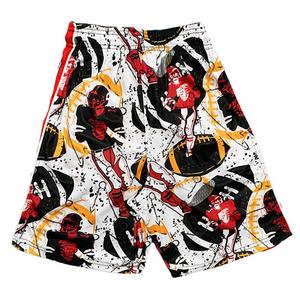 Flow Society Big Boys' QB Football Flow Attack Shorts -White