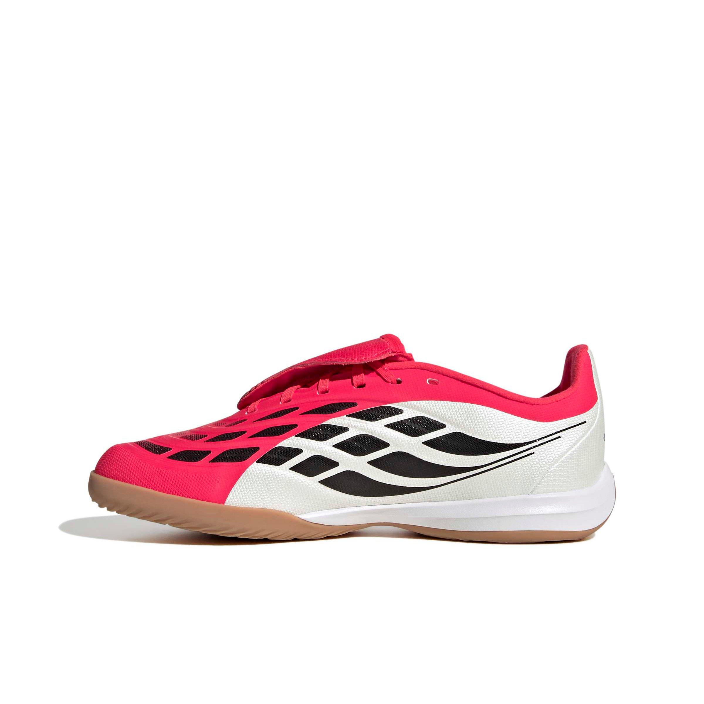 adidas Predator League FOT Indoor Grade School Kids' "Lucid Red/Core Black/Ftwr White" Soccer Shoe