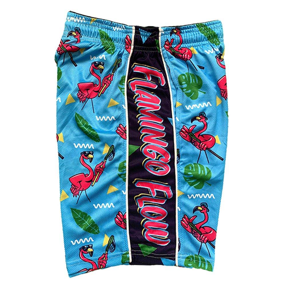 Flow Society Big Boys' Flamingo Flow​ Attack Shorts - Blue - BLUE Thumbnail View 3