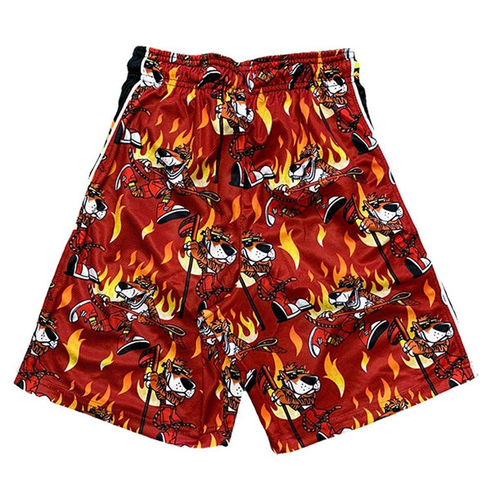 Flow Society Caliente Flow Big Boys' Red Attack Shorts