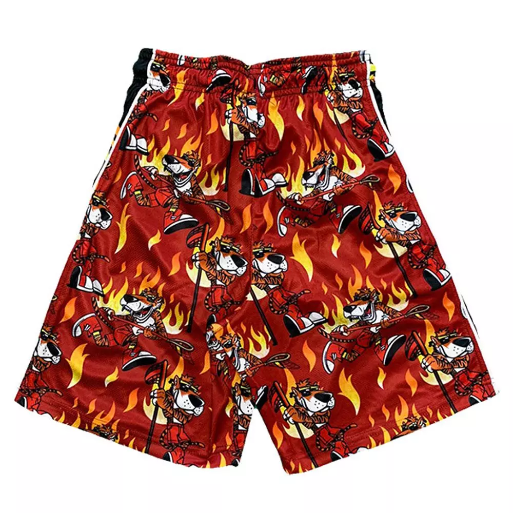 Flow Society Big Boys' Caliente Flow Attack Shorts -Red - RED