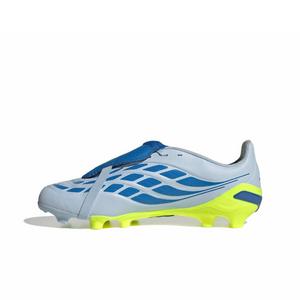 adidas Predator League FOT FG "Crystal Sky/Ray Blue/Solar Yellow 2" Grade School Kids' Soccer Cleat